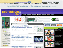Tablet Screenshot of electronique-mag.com